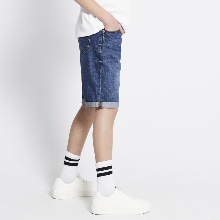 Denim Shorts "New shorty star" Mid wash